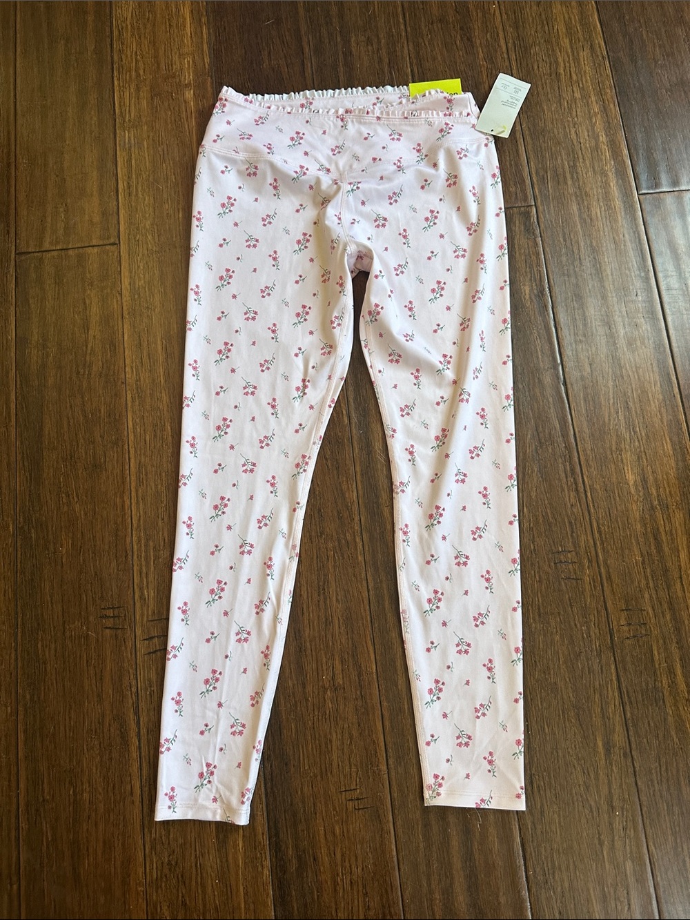 all in motion Pink Floral Kids Leggings